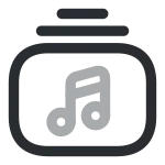 Music Playlist SVG Icon